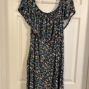 Lean Bryant floral  multi-way dress